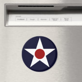 Aimant Roundel d'aéronef militaire - 241102-K (In Situ (Lave-vaisselle))