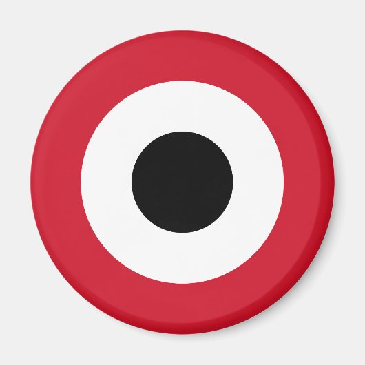 Aimant Roundel de l'armée de l'air du Yémen (Devant)