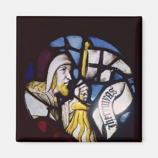 Aimant Roundel du prophète Jérémie, 15ème siècle (Devant)