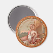 Aimant Roundel Saint-Tarcisius de Rome (BF 004) (Recto/Verso)