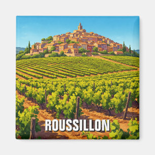 Aimant Roussillon France Travel