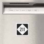 Aimant Route 211 de la Caroline du Nord (In Situ (Lave-vaisselle))