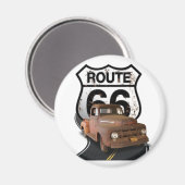 Aimant Route 66 (Recto/Verso)