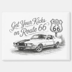 Aimant Route 66