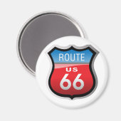 Aimant Route 66 (Recto/Verso)