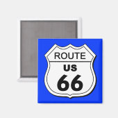 Aimant Route 66 (Recto/Verso)