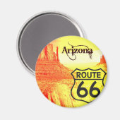 Aimant Route 66 (Recto/Verso)