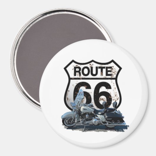 Aimant Route 66 (Recto/Verso)
