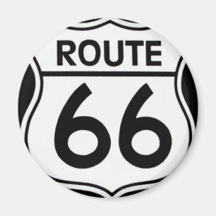 Aimant « ROUTE 66 "