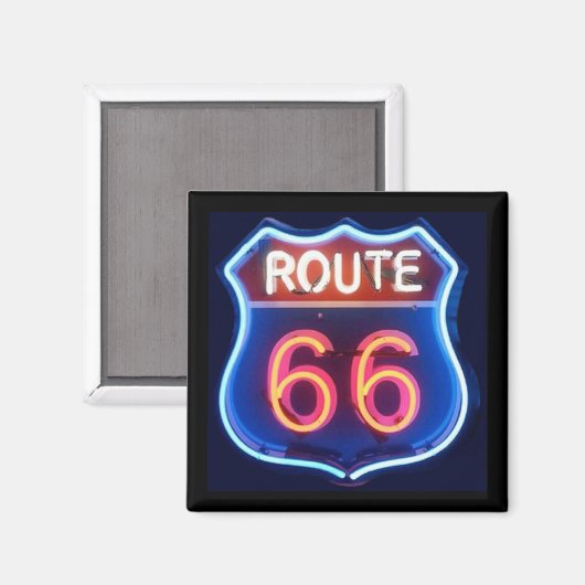 Aimant Route 66 (Recto/Verso)