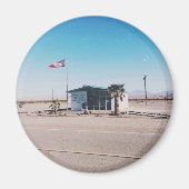 Aimant Route 66 Bureau de poste rétro (Devant)