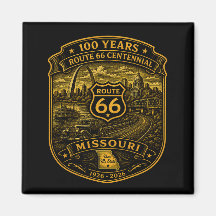 Route 66 Or Missouri Centenaire 100 Ans