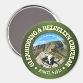Aimant Route circulaire Glenridding & Helvellyn (rd) (Recto/Verso)