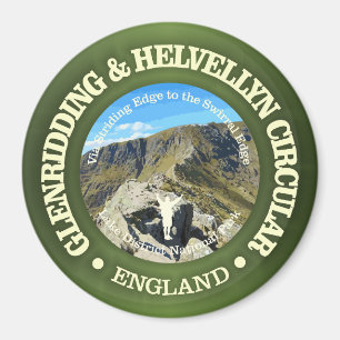 Aimant Route circulaire Glenridding & Helvellyn (rd)
