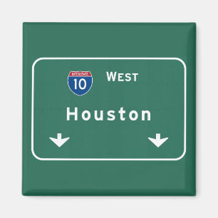 Aimant Route d'autoroute d'autoroute nationale de tx de