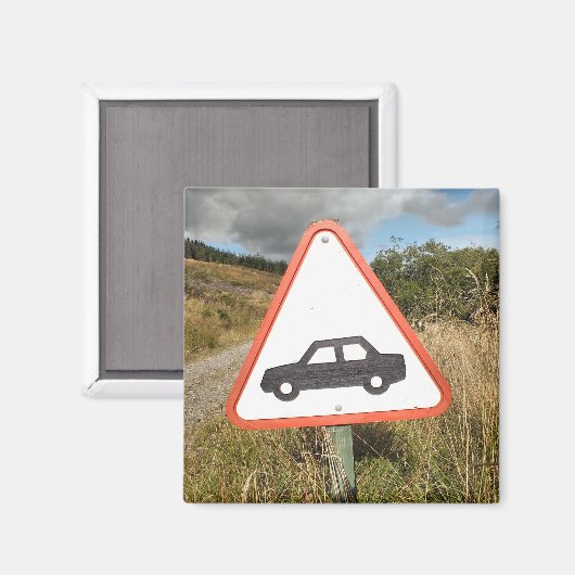 AIMANT ROUTE DE MONTAGNE (Recto/Verso)