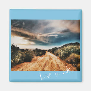 Aimant Route de Paysage de Nuages Orageux Afrique du Sud 