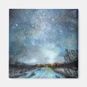 Aimant Route d'hiver