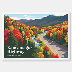 Aimant Route Kancamagus Lincoln New Hampshire