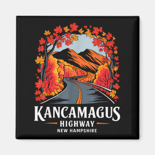 Aimant Route Kancamagus New Hampshire Souvenir Feuillage