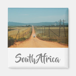 Aimant Route rurale Afrique du Sud Paysage Afficher l'aim