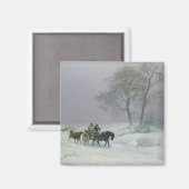 Aimant Route vinicole pour le marché (Recto/Verso)