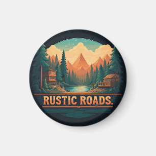 Aimant Routes rustiques