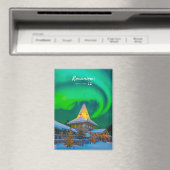 Aimant Rovaniemi, Finlande - Magic Aurora Flat (In Situ (Lave-vaisselle))