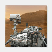 Aimant Rover Curiosity Du Laboratoire Scientifique Mars.  (Devant)