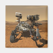 Aimant Rover De La Persévérance Qui Fonctionne Sur La Sur (Devant)