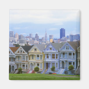 Aimant Row of Victorian Homes