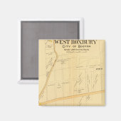 Aimant Roxbury Ouest, Massachusetts (Recto/Verso)