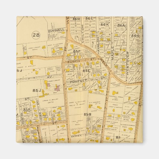 Aimant Roxbury Ouest, Massachusetts 2 (Devant)