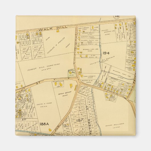 Aimant Roxbury Ouest, Massachusetts 5 (Devant)