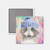 Aimant Roxy le Raccoon (Recto/Verso)