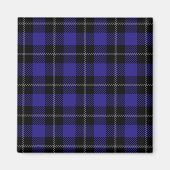Aimant Royal Blue Black Plaid (Devant)