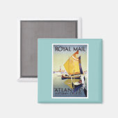 Aimant Royal Mail Atlantis (Recto/Verso)