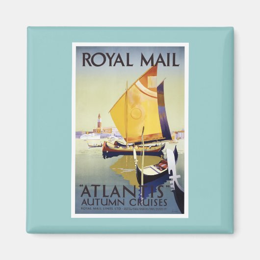 Aimant Royal Mail Atlantis (Devant)