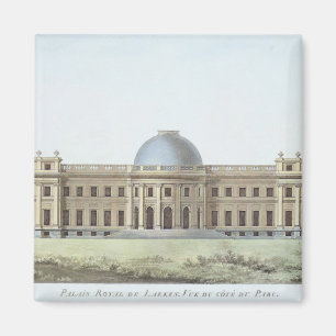 Aimant Royal Palace à Laeken, vue du parc, de '