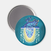Aimant Royal Peacock Radiance (Recto/Verso)