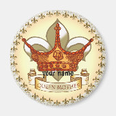 Aimant royal Queen Mother (Devant)