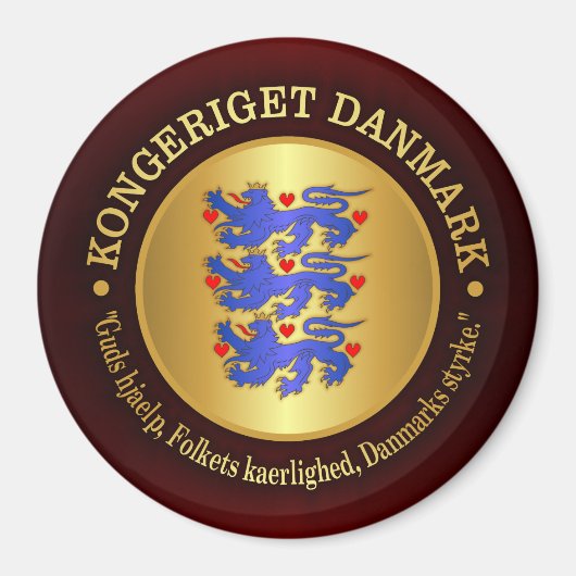 Aimant Royaume de Danemark (Devant)