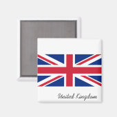 Aimant Royaume-Uni (British Flag) (Union Jack) (Royaume-U (Recto/Verso)
