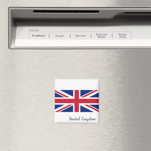 Aimant Royaume-Uni (British Flag) (Union Jack) (Royaume-U (In Situ (Lave-vaisselle))
