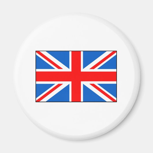 Aimant Royaume-Uni Drapeau T-shirts et cadeaux (Devant)