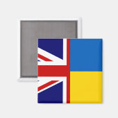 Aimant Royaume-Uni Ukraine Magnat (Recto/Verso)