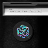 Aimant RPG Crit AF | Holo Retro PnP Tabletop Gamer Dice