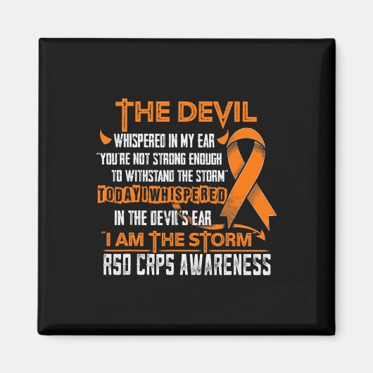 Aimant Rsd Crps Conscience Je Suis Le Diable De La Tempêt (Devant)