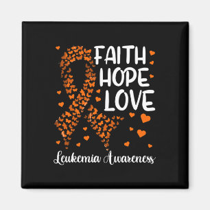 Aimant Ruban cancer du sang Foi Espoir Amour Leucémie Sen