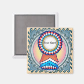 Aimant Ruban de campagne électorale (Recto/Verso)